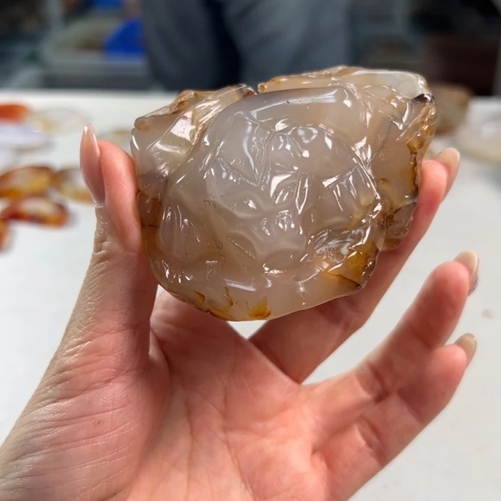 玛瑙/玉髓吊坠(不含链)未镶嵌