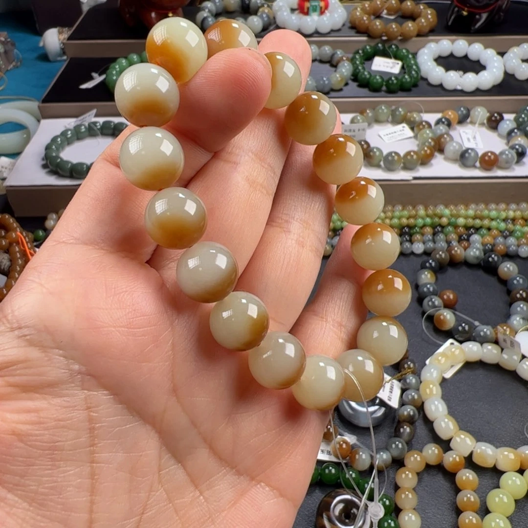 和田玉手链未镶嵌