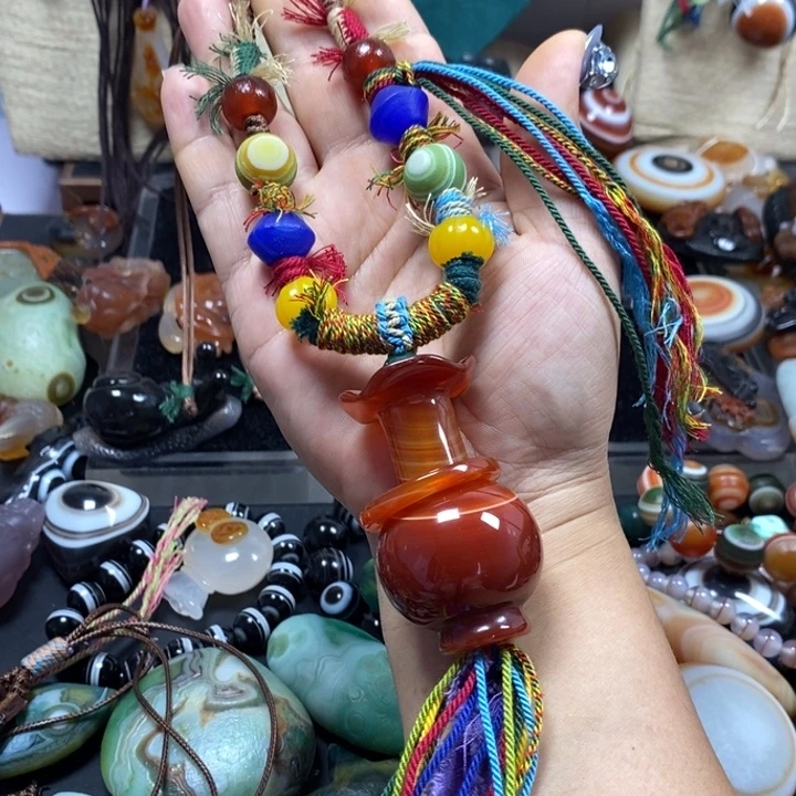 玛瑙/玉髓未镶嵌颈饰