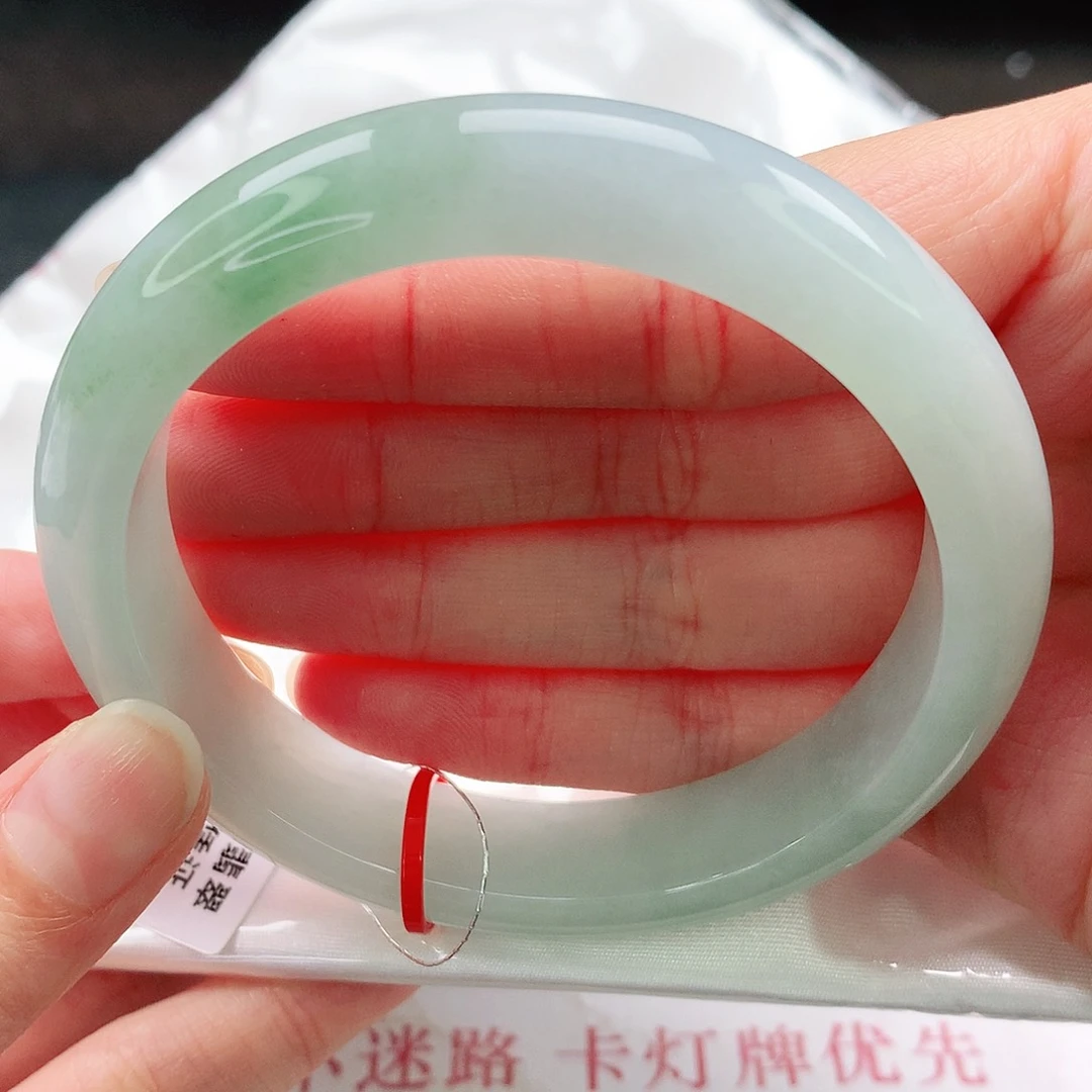 未镶嵌手镯翡翠58圈