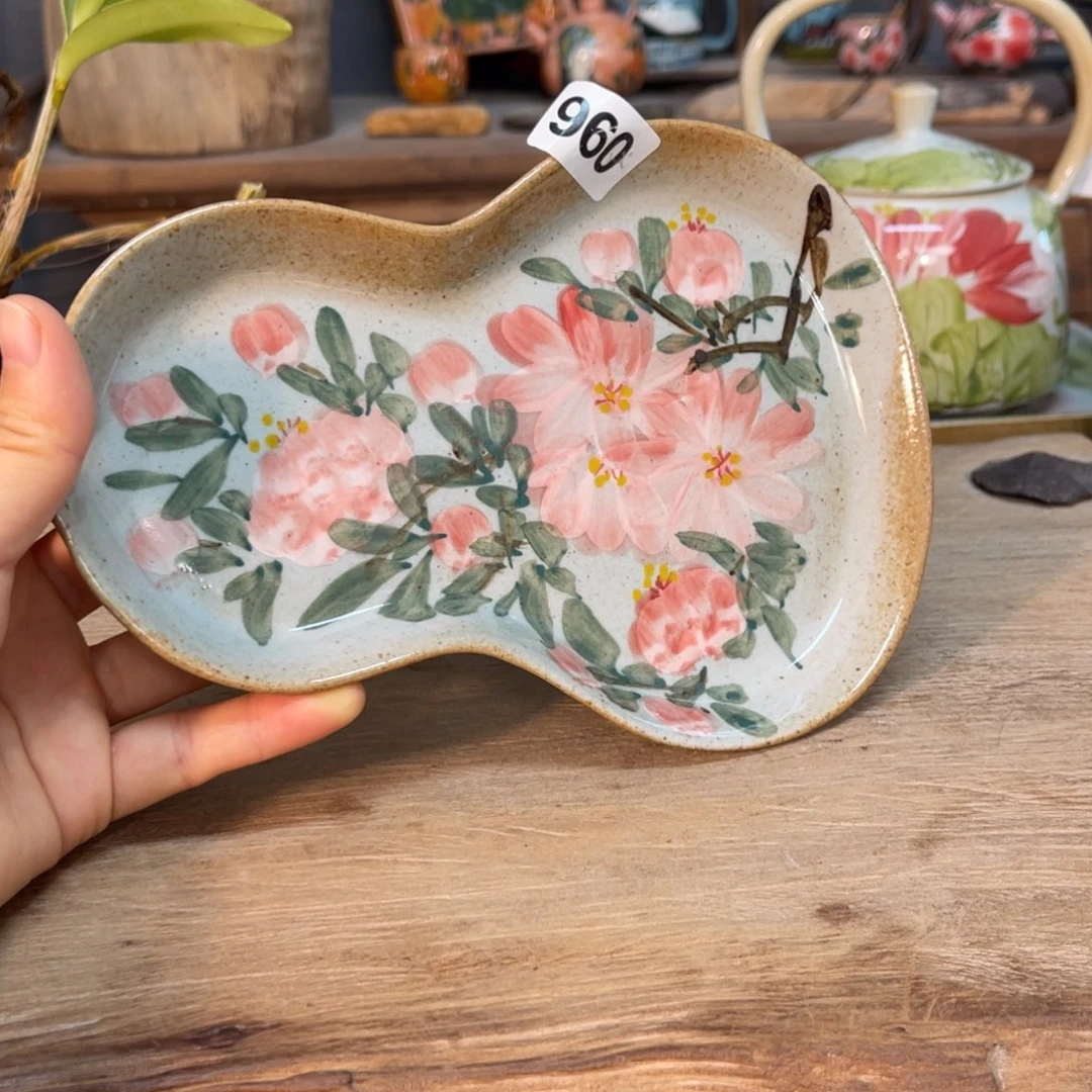 壶素浅陶瓷手工茶器
