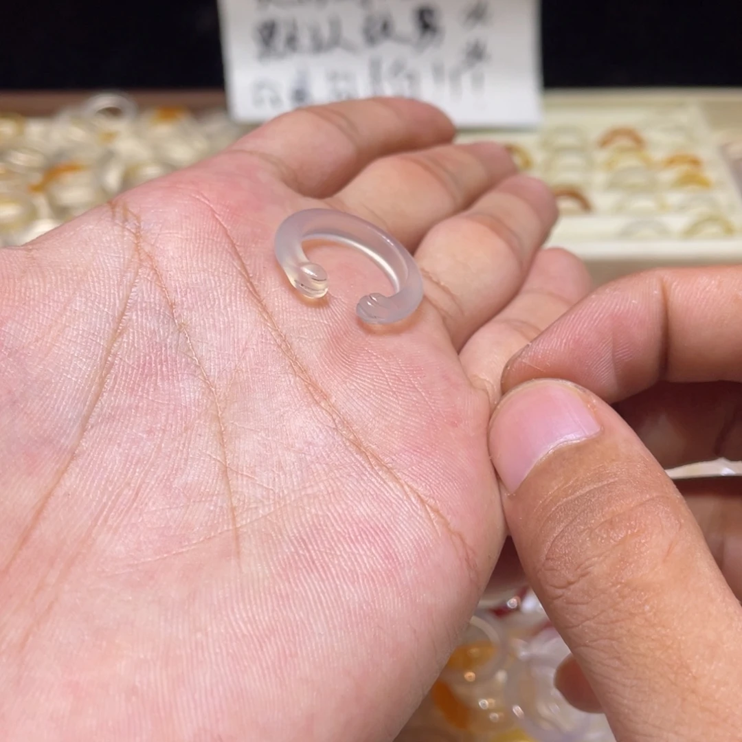 玛瑙/玉髓未镶嵌戒指31号港12