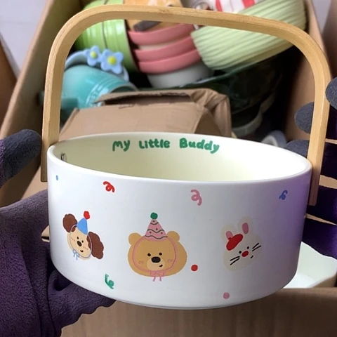 盘陶瓷制品满25拼单发货默认微瑕