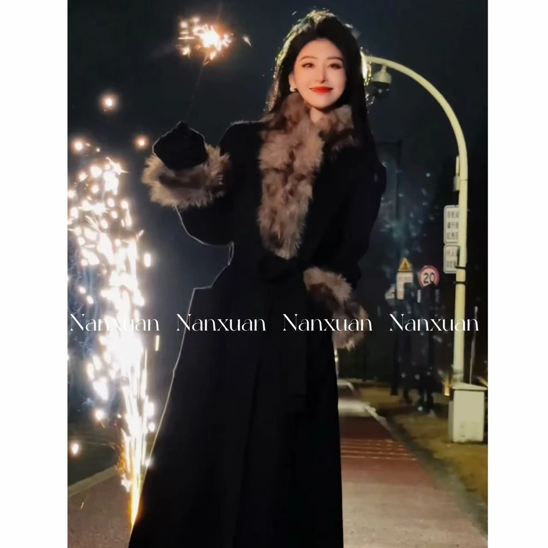 【南萱】【富婆】冬季新款奢华高端气质羽绒服5DWYZ10753