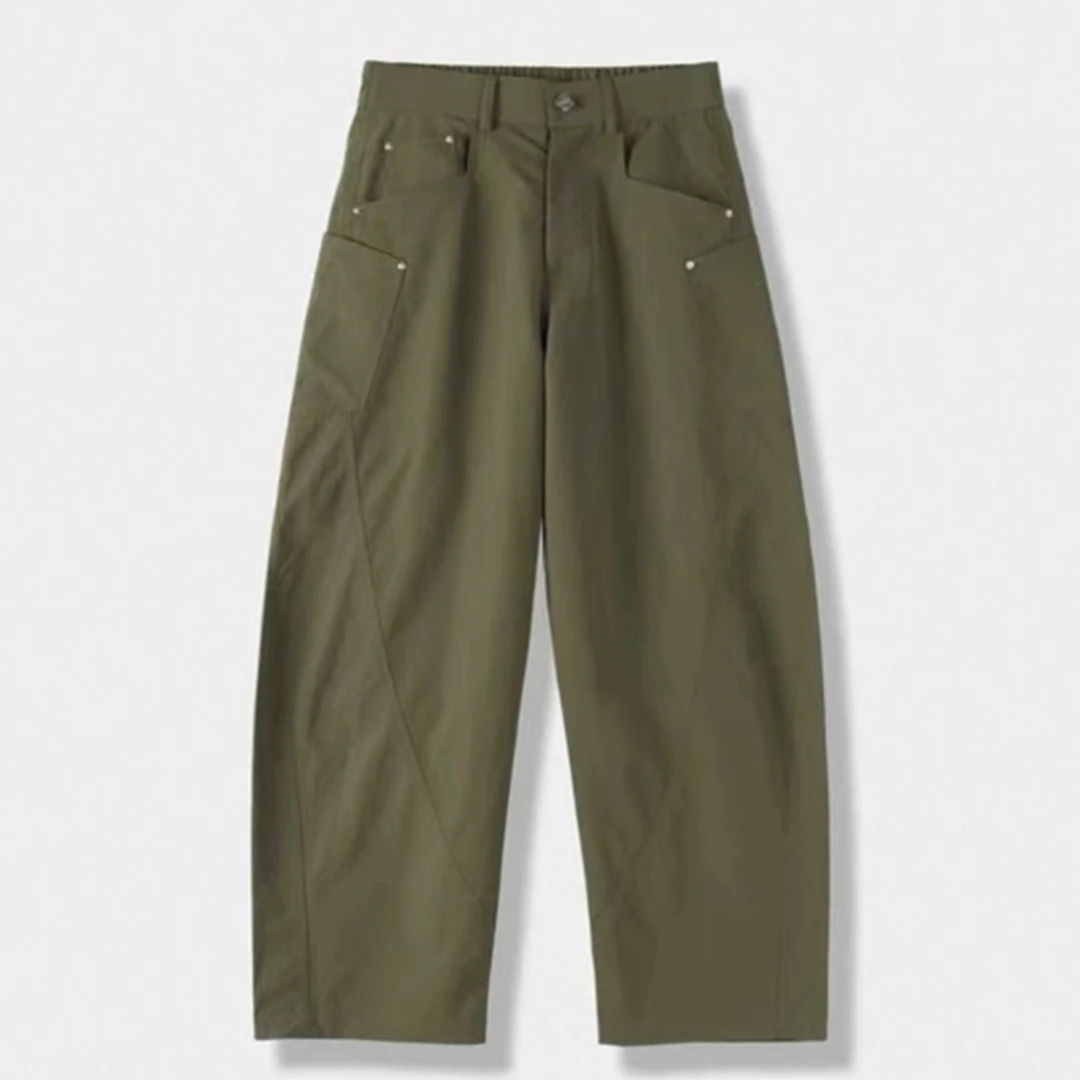 夏季薄款速干弯刀裤 K667