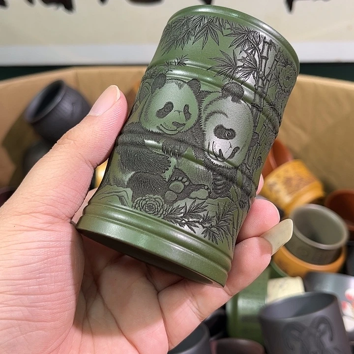 茶杯紫砂全手工紫砂主人杯