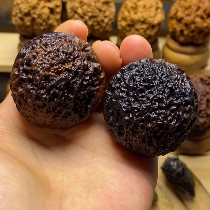 把件文玩核桃45尺大圆球
