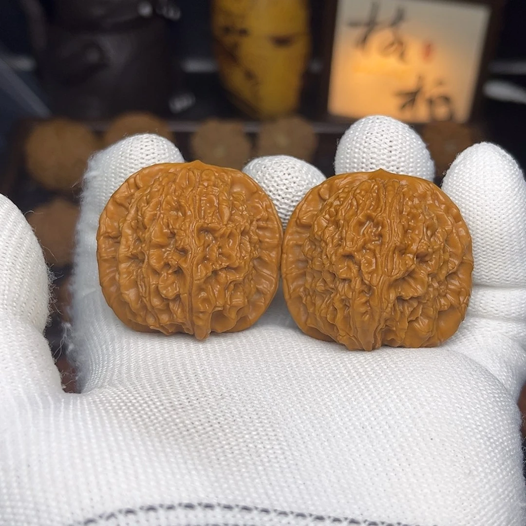 文玩核桃把件马老四