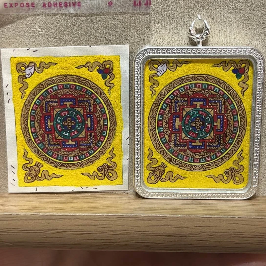 小***虞纯手绘唐卡4.5坦诚