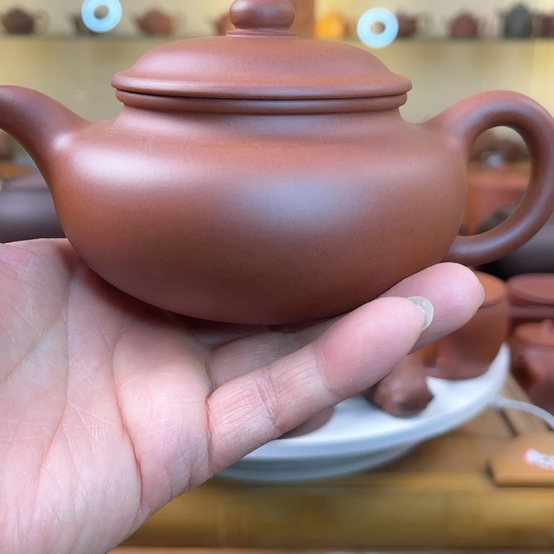 紫砂茶壶s***e微瑖纯原矿仿古壶
