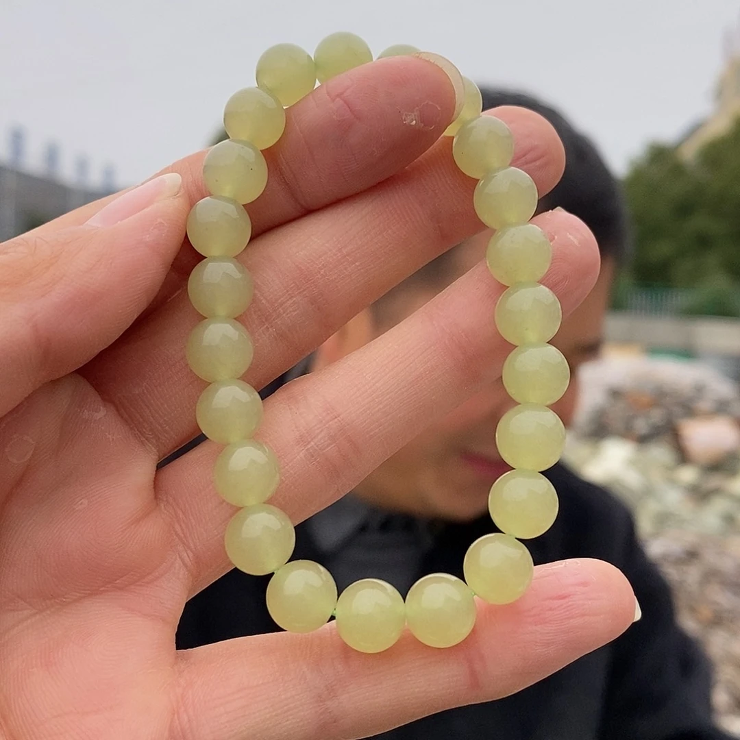 未镶嵌手链和田玉晴水卡8