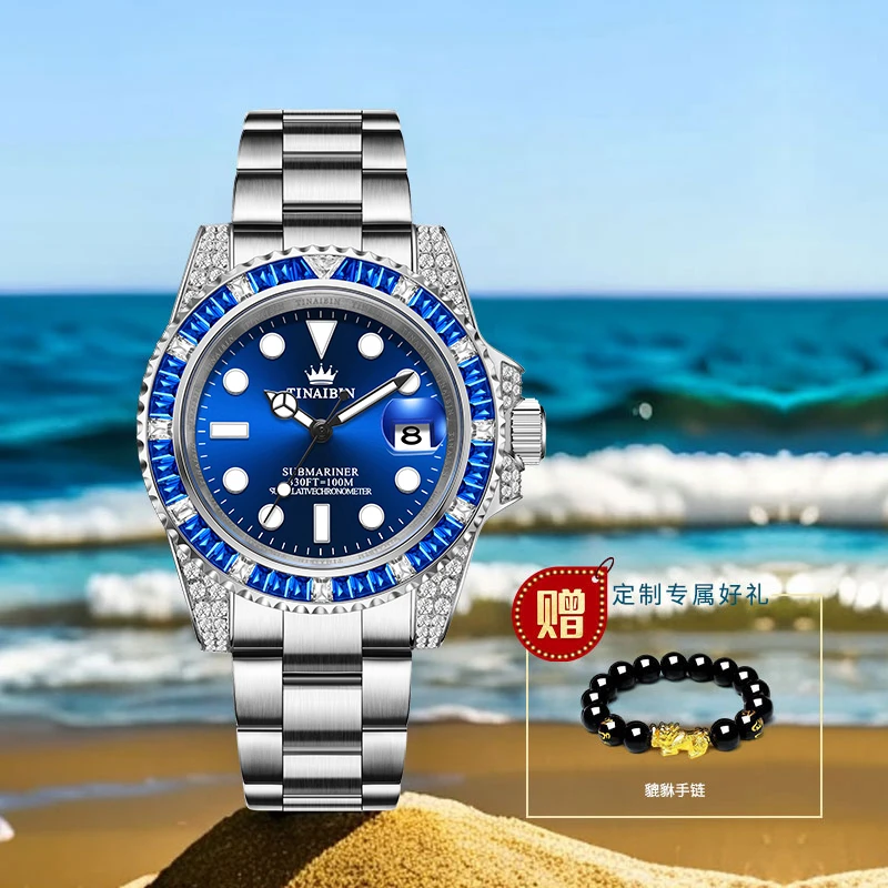 全新未使用 二代鬼王系列 高奢自动机械腕表 赠手串lml