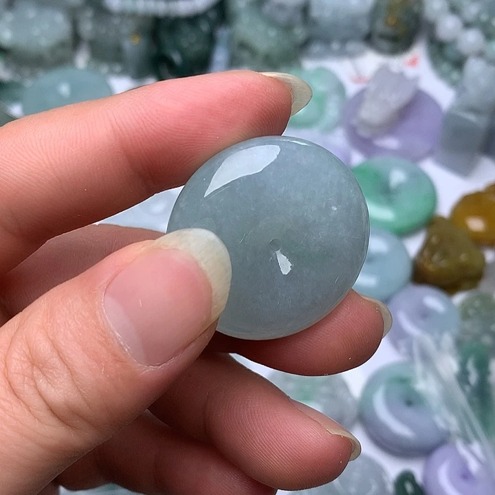翡翠未镶嵌颈饰天然翡翠