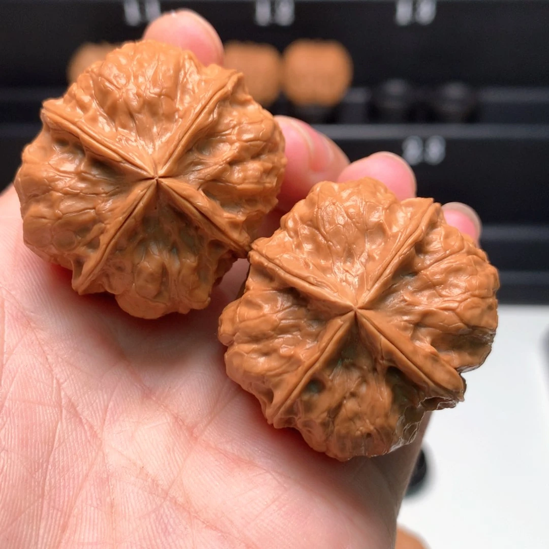 把件文玩核桃用****7玉玺四棱