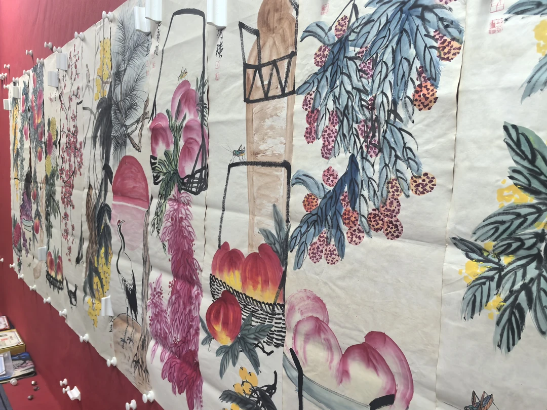 【马李】精品十二条屏装饰画通用链接