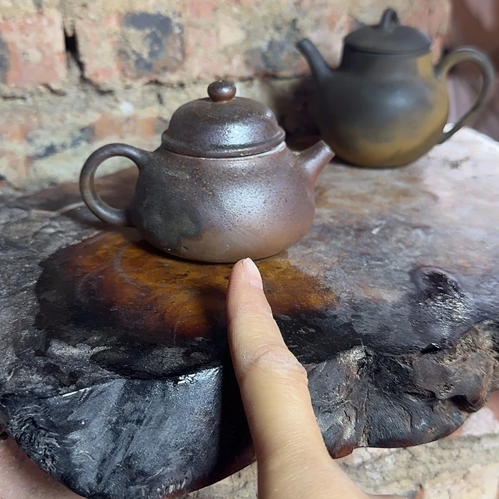 徐***齋茶壶紫泥坭兴龙窑烧烧大寺