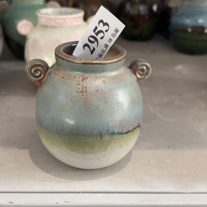 口3高8 手工花盆满30包邮