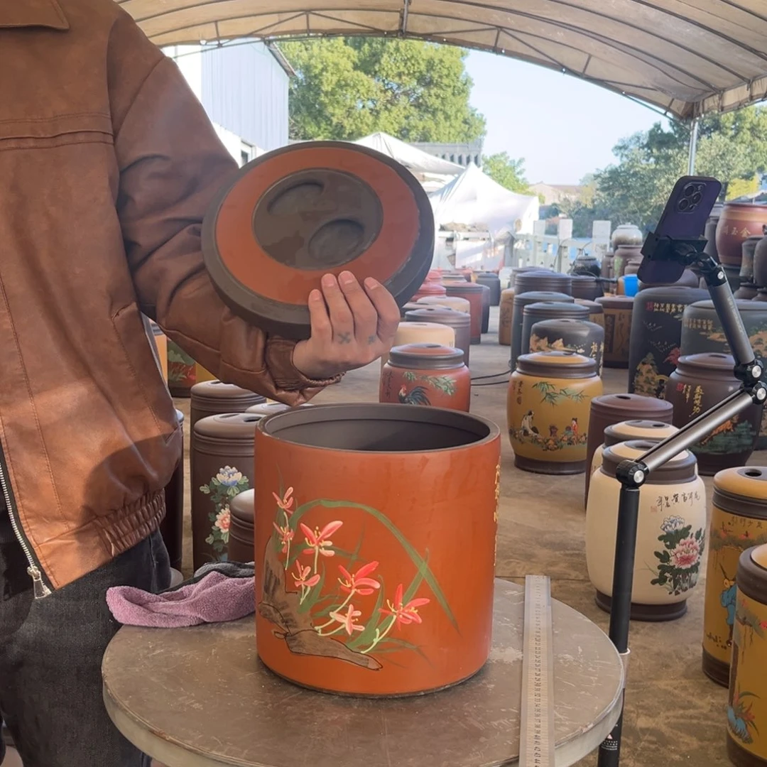 紫砂茶叶罐紫砂罐