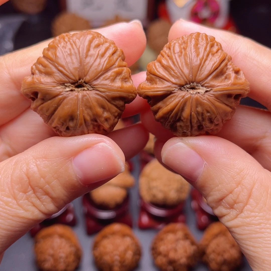 吊坠文玩核桃35尺平谷锤妹