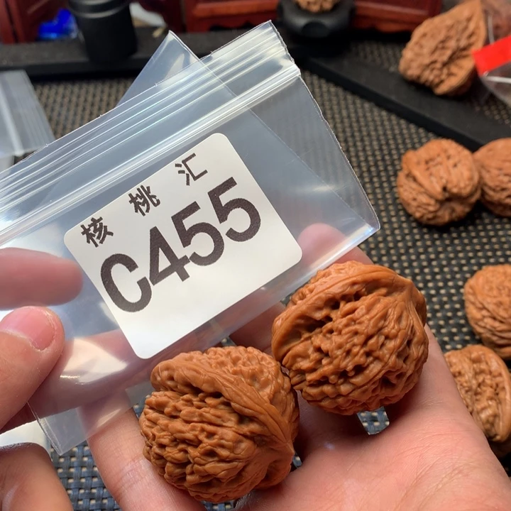 吊坠文玩核桃莲花