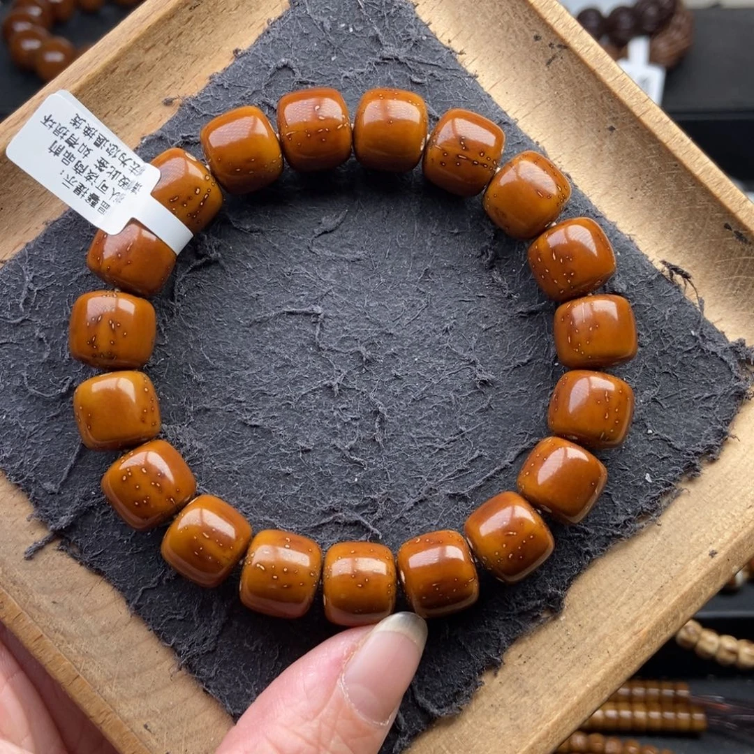 紫金鼠手串12.5mm近实心精品短轴老型