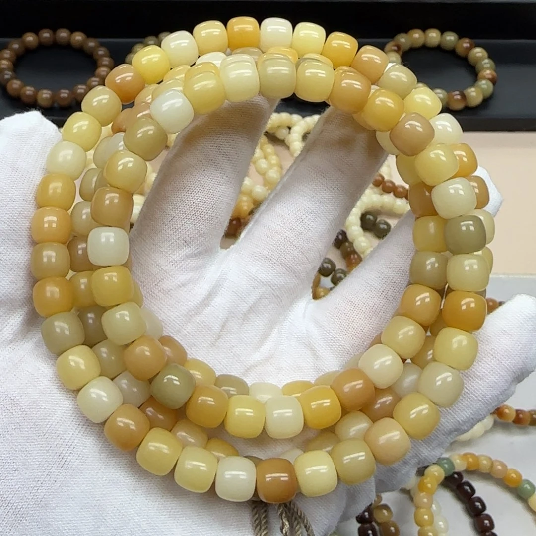 菩提根/象牙果手串8*9 精工 5年 108