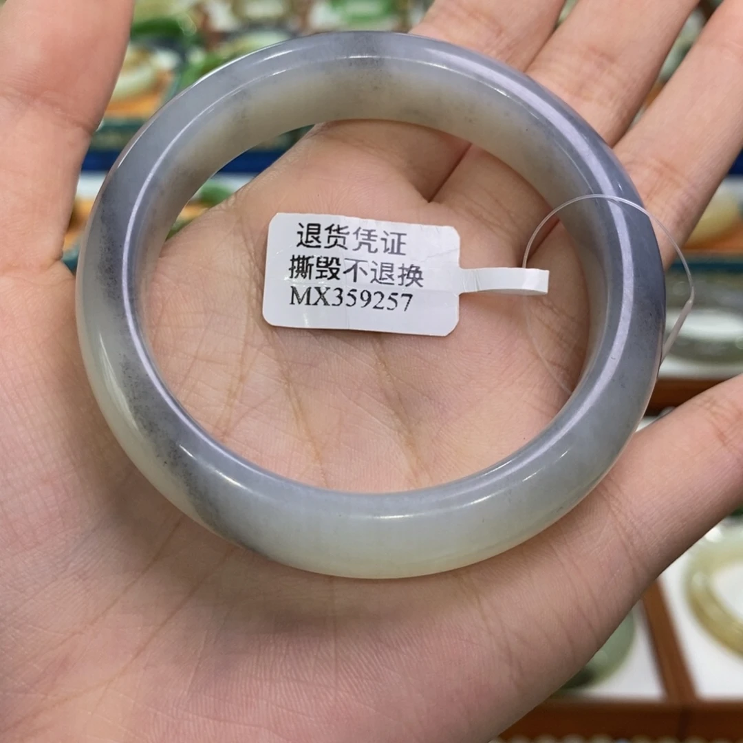 未镶嵌手镯和田玉籽青花55/56