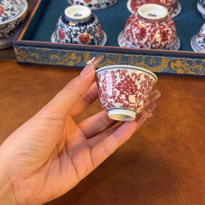 瓷片景德镇陶瓷手工手绘