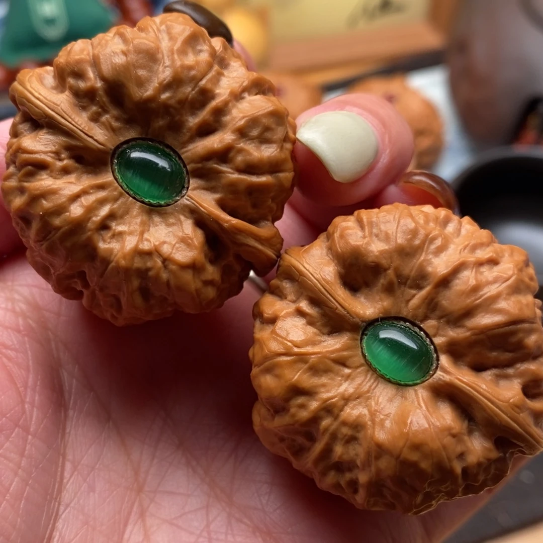 把件文玩核桃40尺寸蛤蟆头