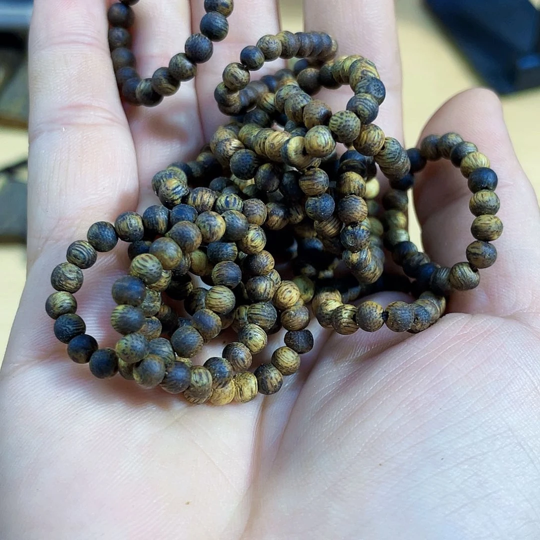 沉香碎屑沉香棋楠原材料戒指一个多样性发一