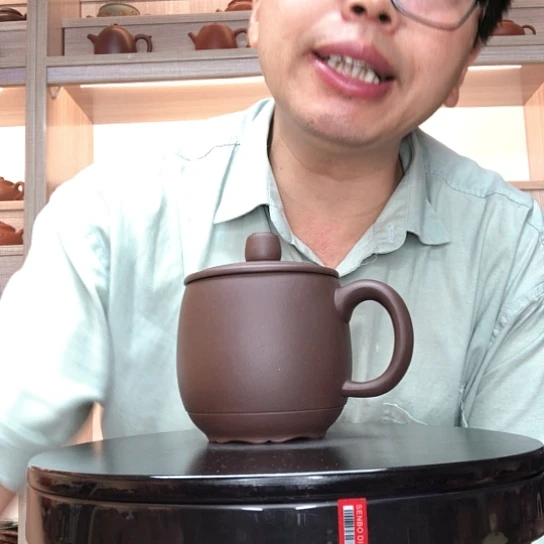 茶杯紫泥老杯容量400