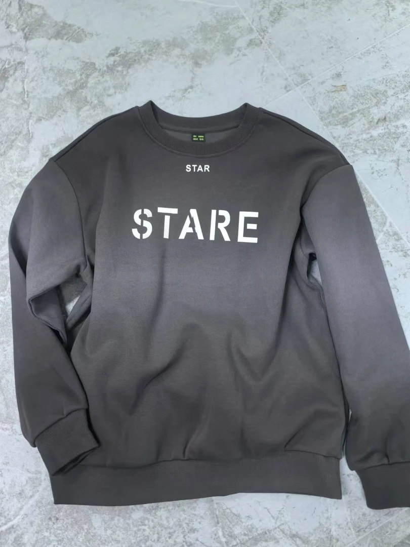 马家渐变潮牌卫衣