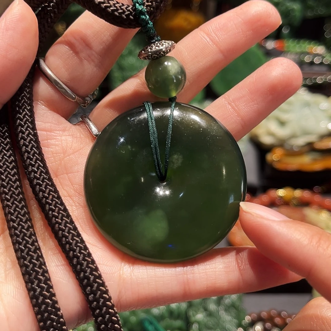 未镶嵌岫玉毛衣链