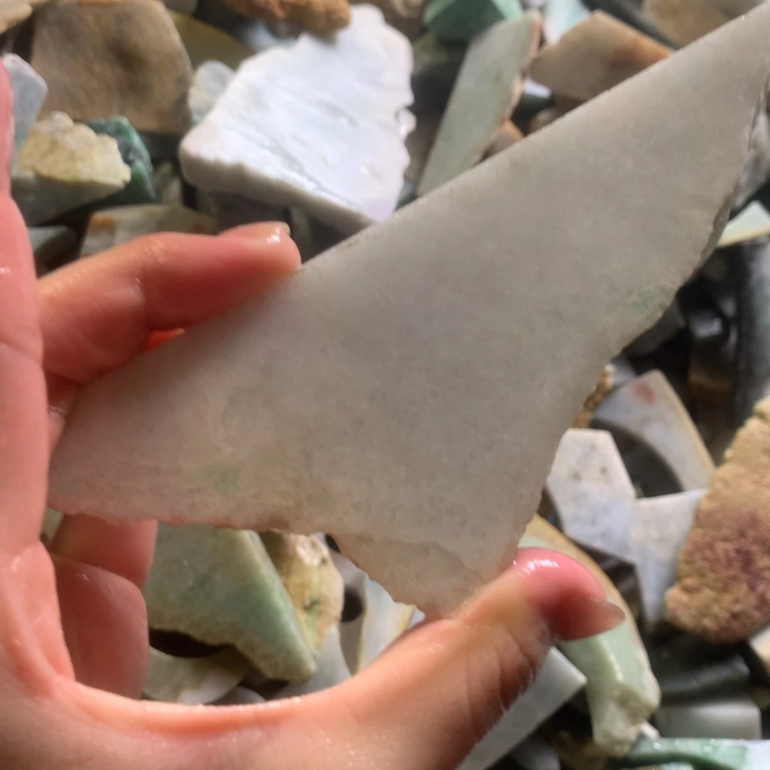 翡翠颈饰未镶嵌缅甸翡翠