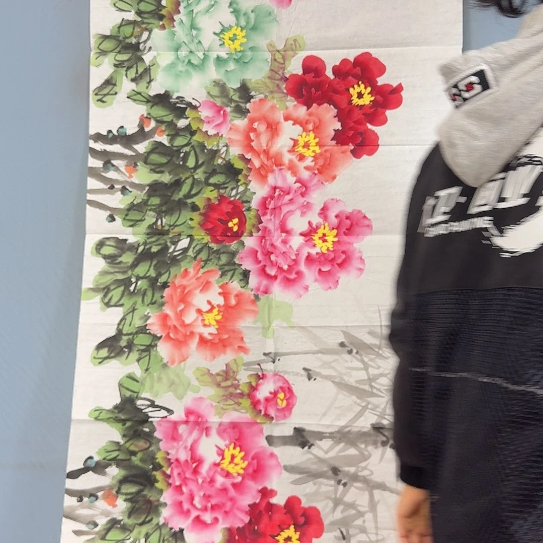 国画196 牡丹仙子好可爱