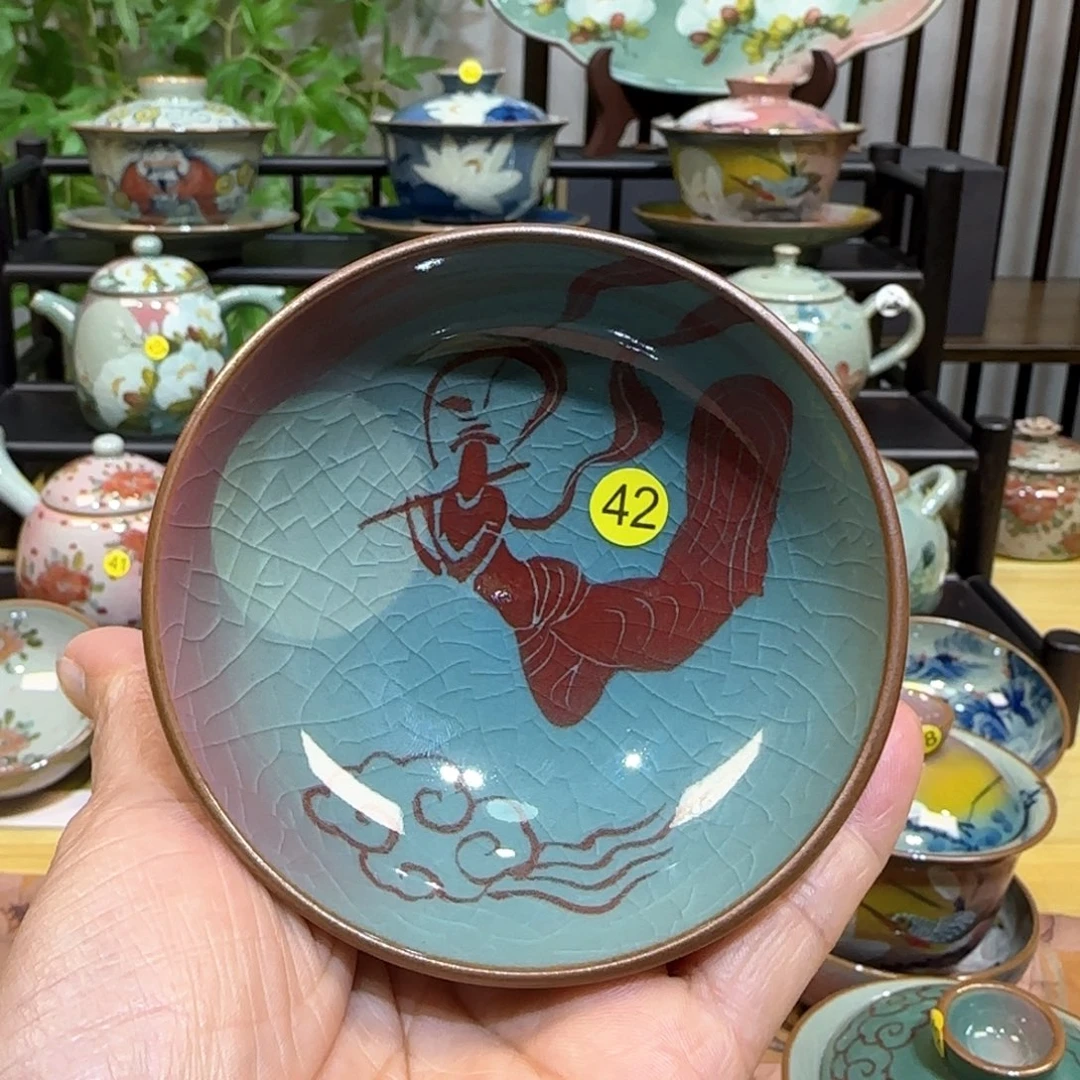 景德镇陶瓷手绘茶具