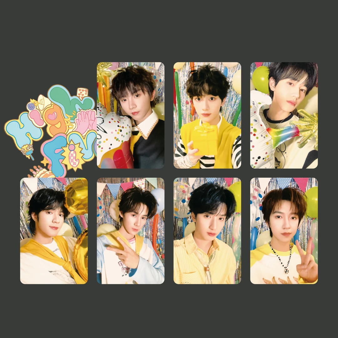 自印收藏款五周年生日 拍立得同款马嘉祺 宋亚轩 刘耀文 严浩翔