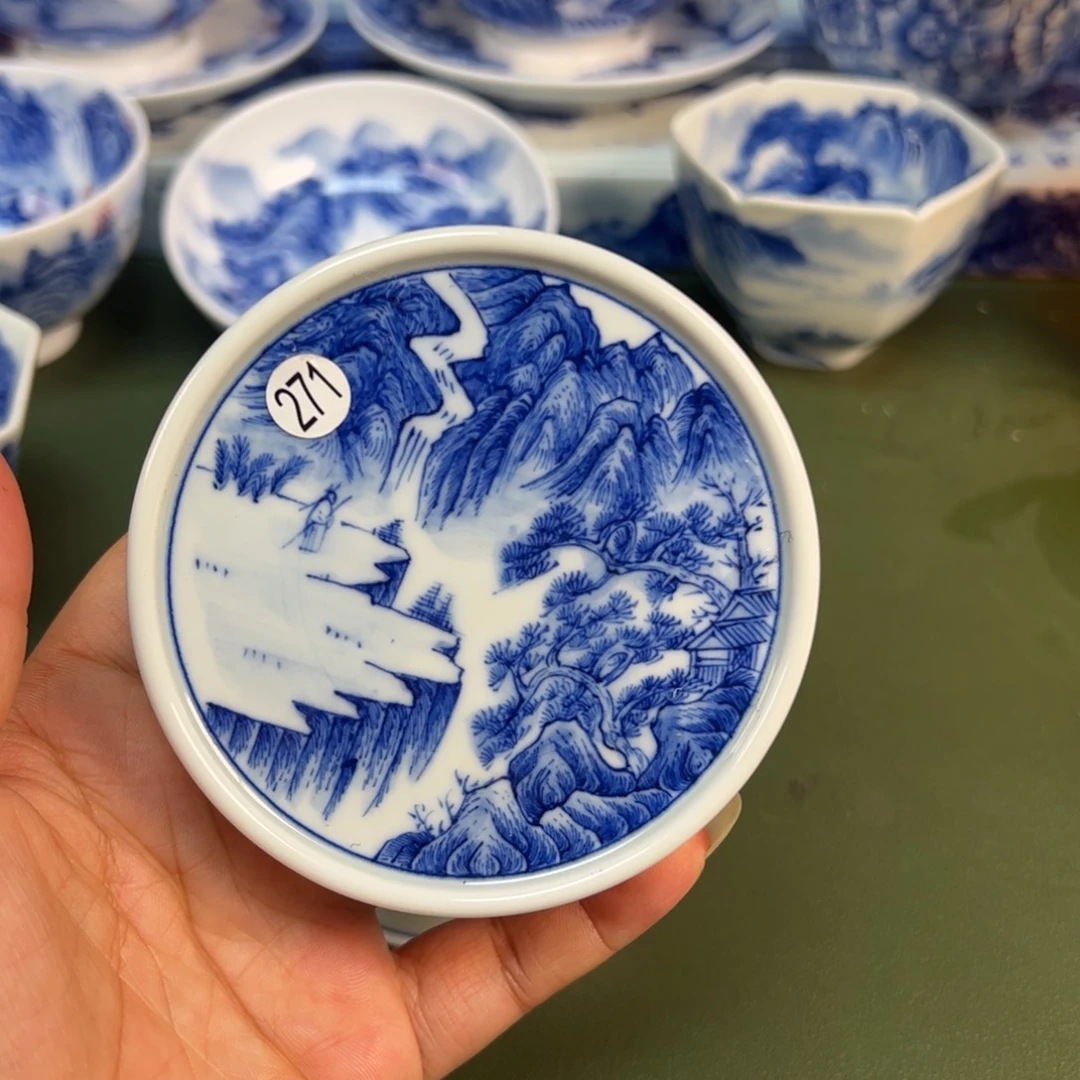 景德镇纯手绘茶具圆圆271