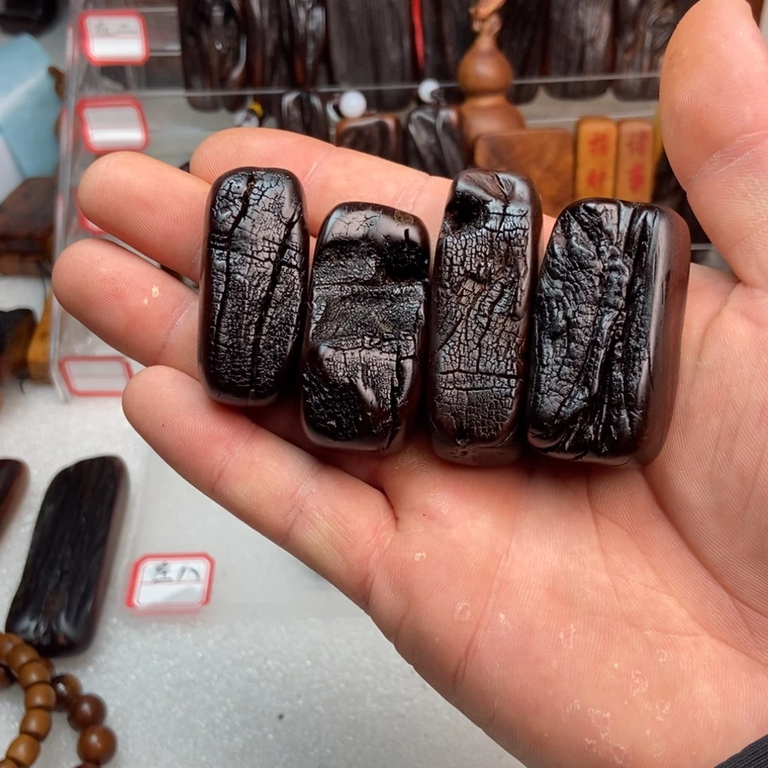 木质雷击枣木雷晶四块