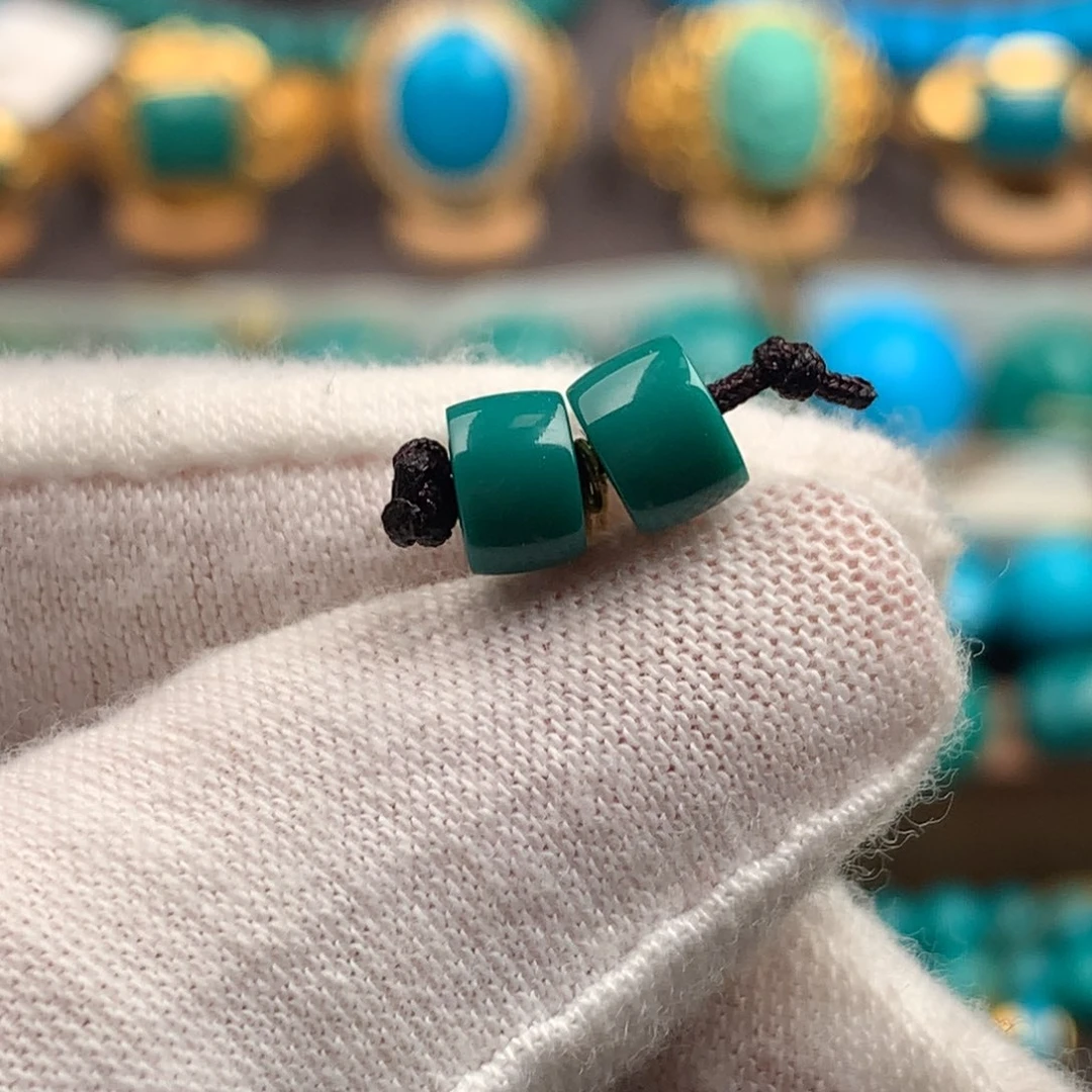 绿松石未镶嵌绿松石5.9mm