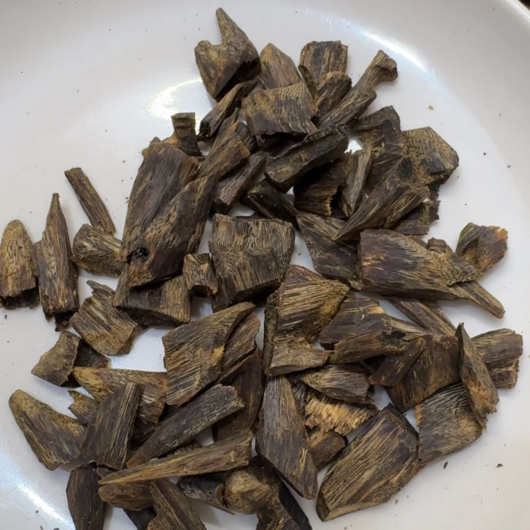 沉香沉香碎屑树心棋高油小块料50克