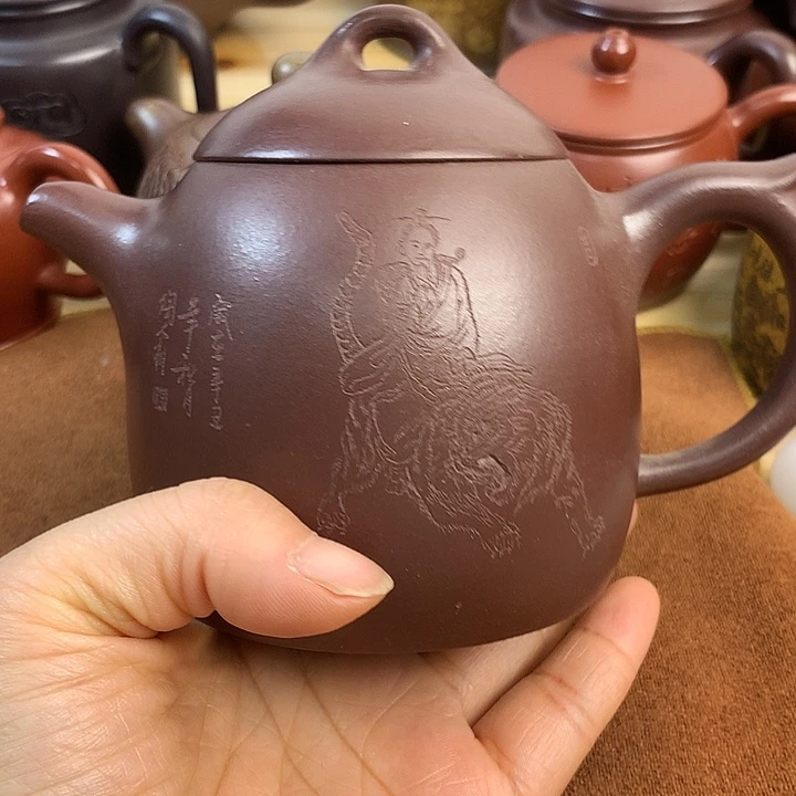 茶壶紫砂紫砂微瑕