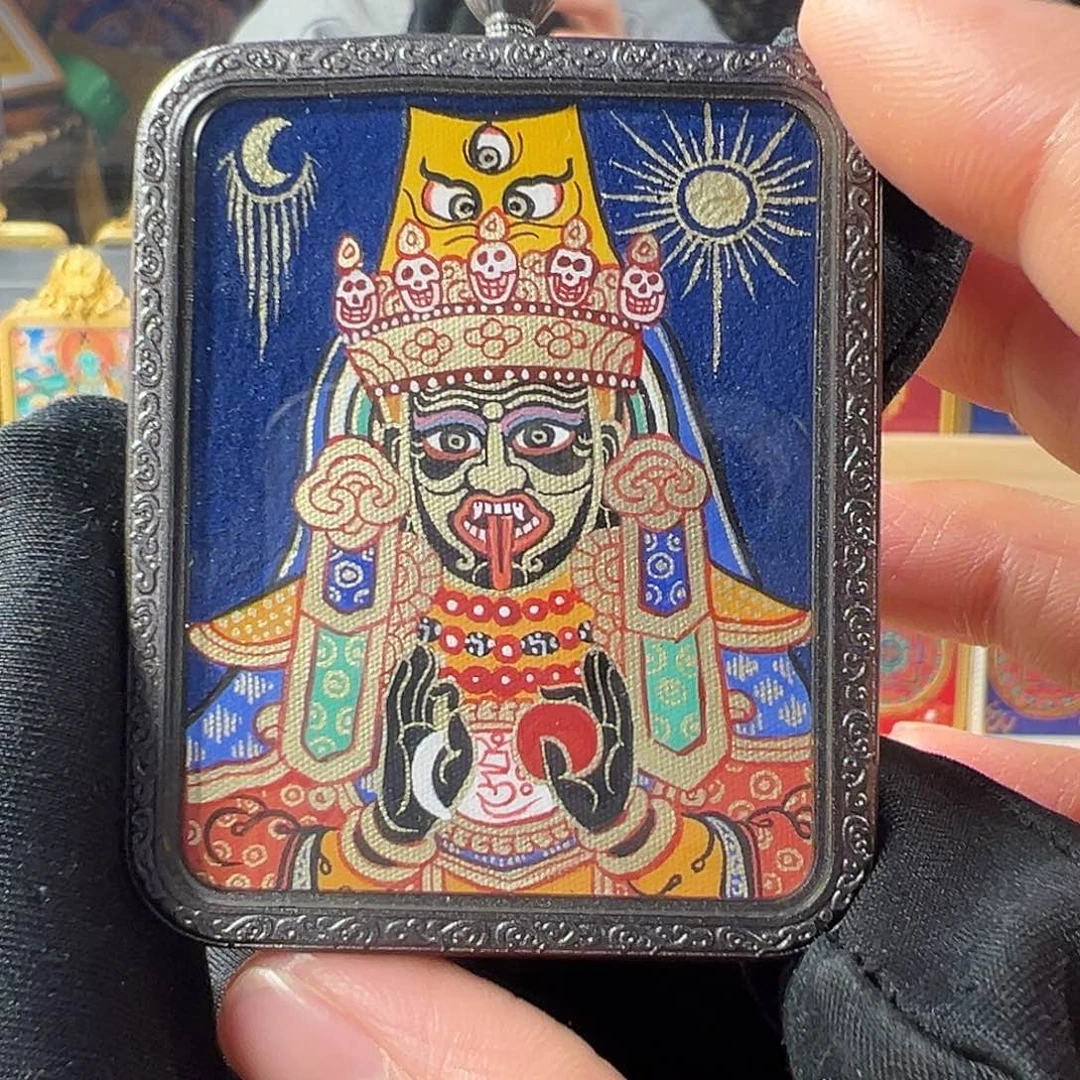 吊坠热贡唐卡扎基拉姆