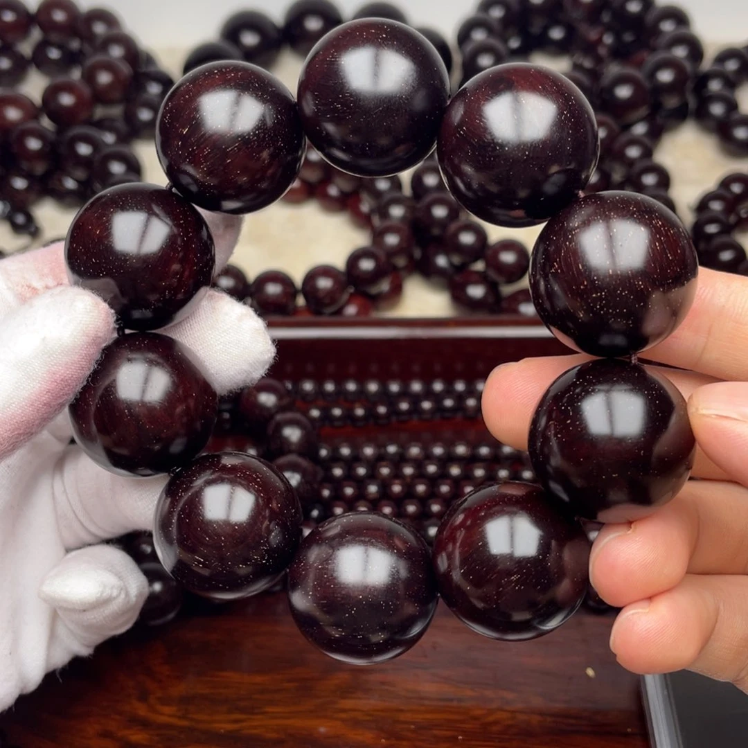 檀香紫檀（小叶紫檀）2.5拆房老料多金星超高密度