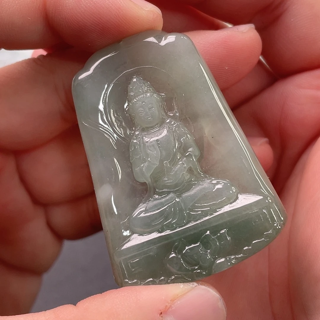 吊坠(不含链)未镶嵌翡翠1