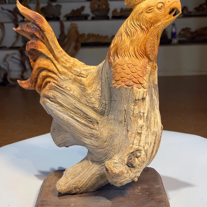 柏木（崖柏）根雕工艺摆件