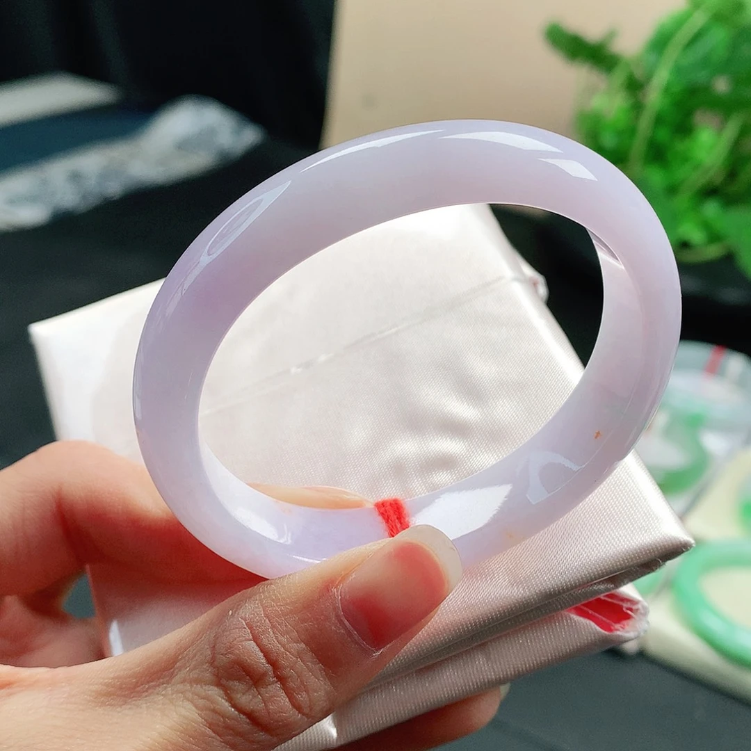 翡翠手镯（贵妃镯）未镶嵌天然翡翠手镯53