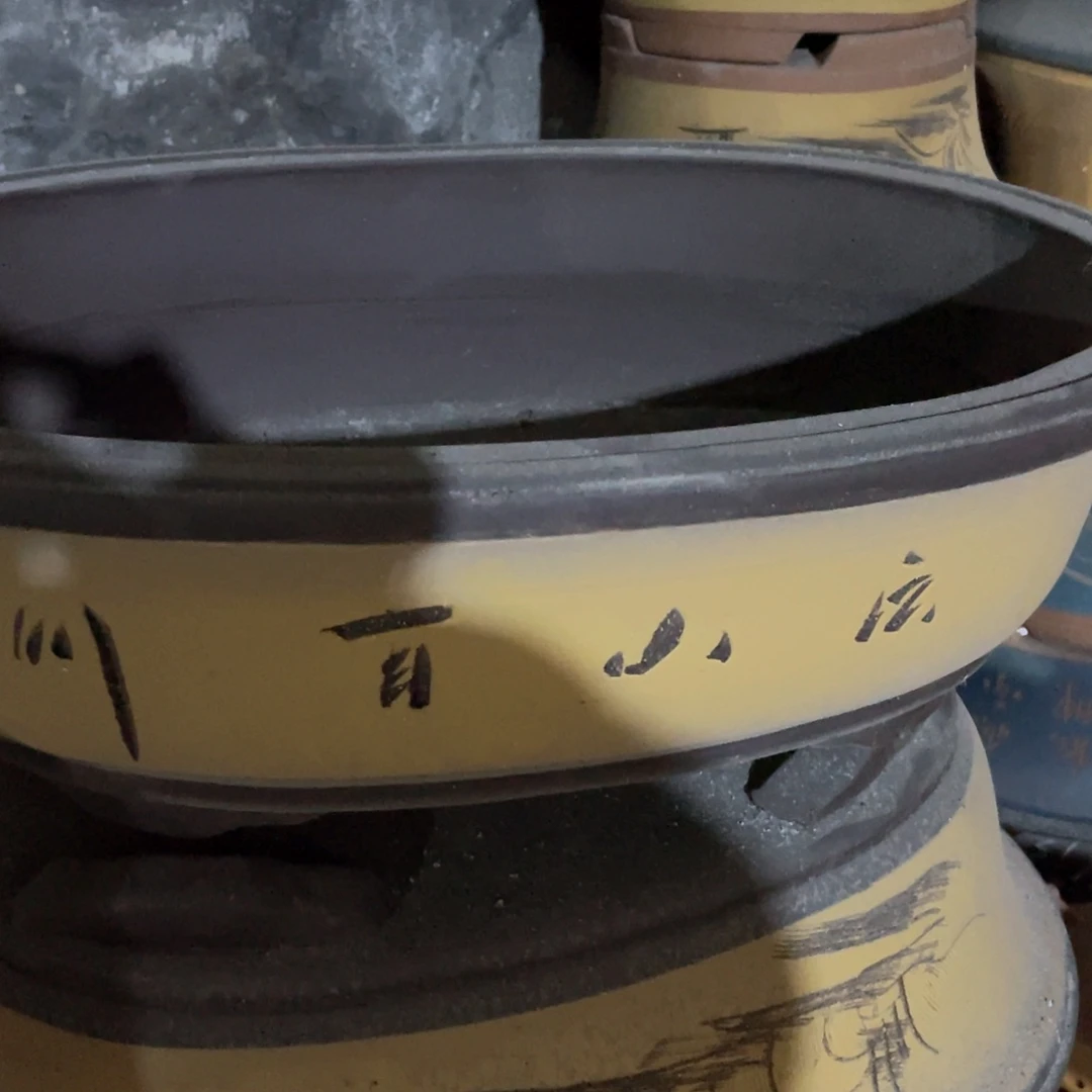 紫砂花盆紫砂等传统工艺制作