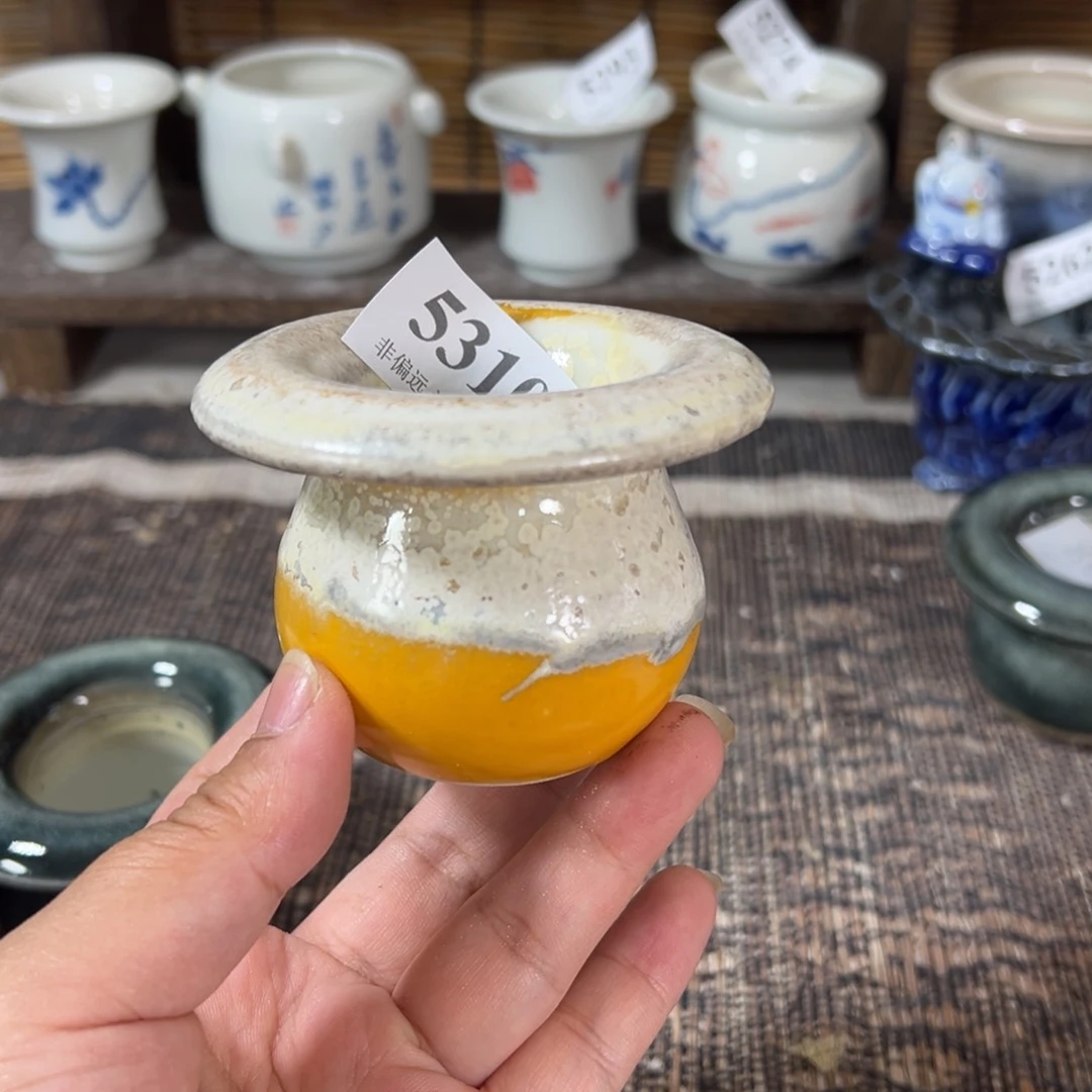 口4 景德镇手工花盆