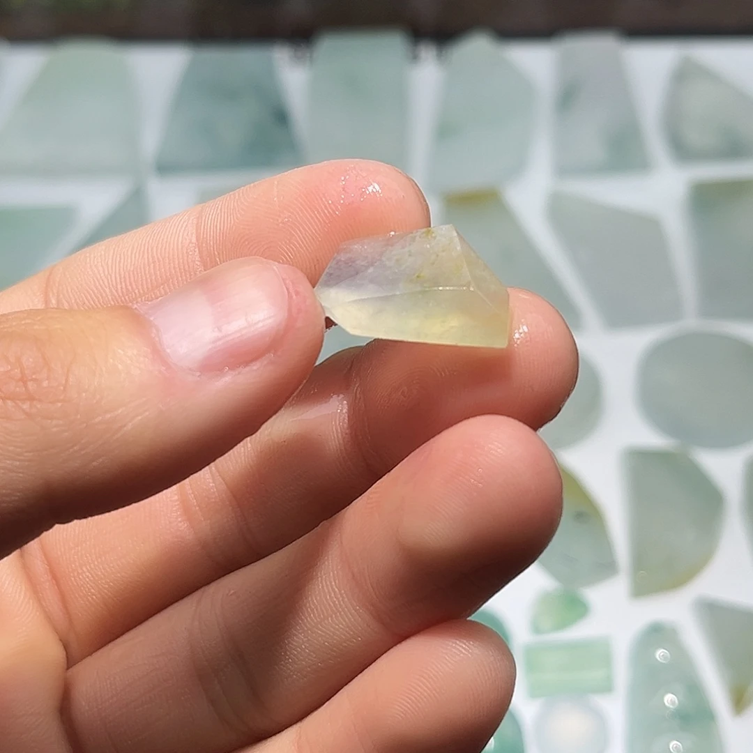 翡翠未镶嵌颈饰45678